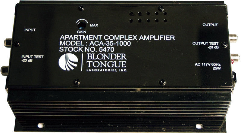 Blonder Tongue ACA-35-1000 Amplificatore Di Distribuzione RF 35dB Per Complessi Appartamenti
