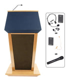 AmpliVox SW3040 Patriot Lectern with Wireless Microphone (in 5 colors)
