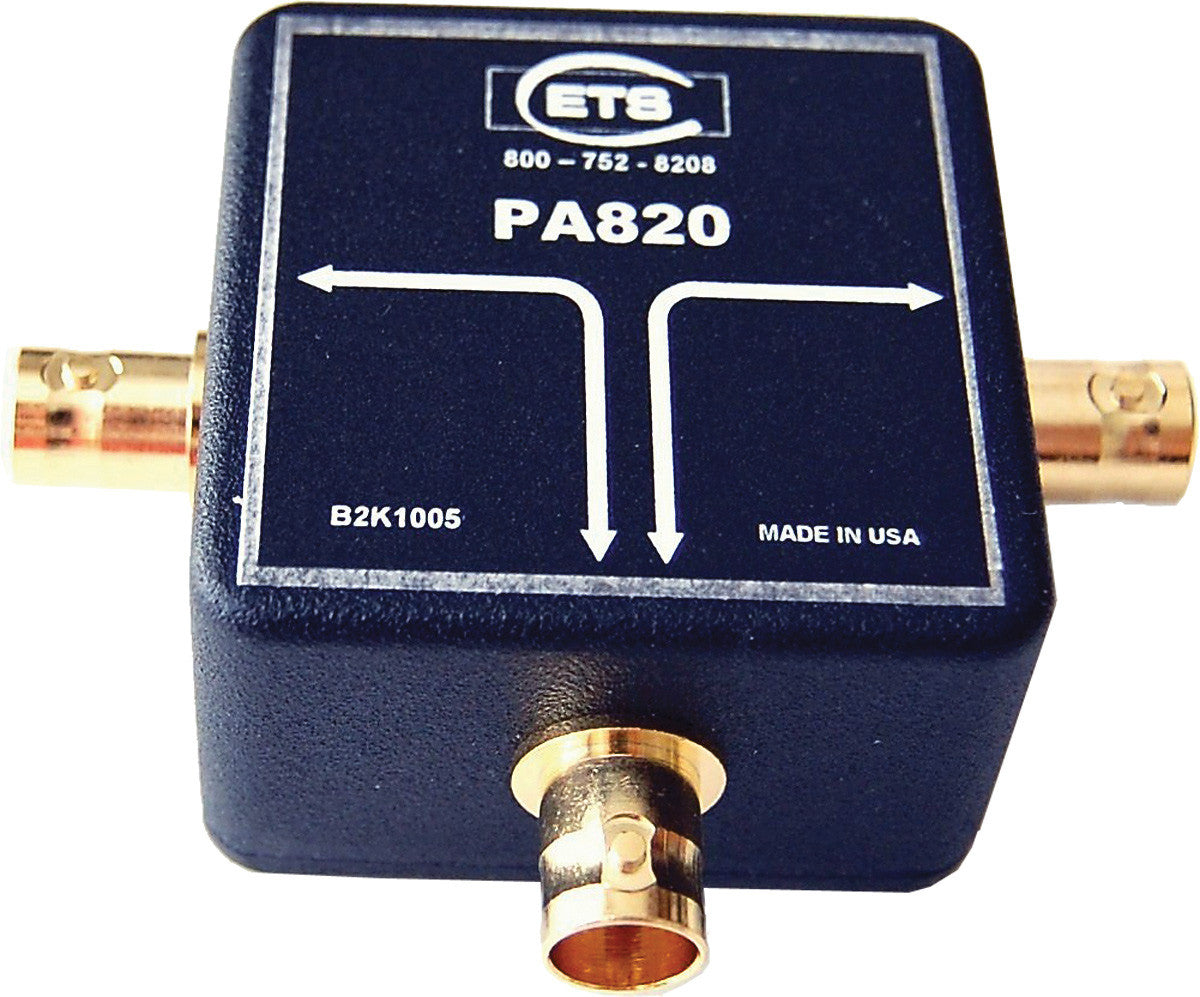 ETS PA818-F AES/EBU Balun – 8 Canaux XLR Femelle Vers BNC Occasion
