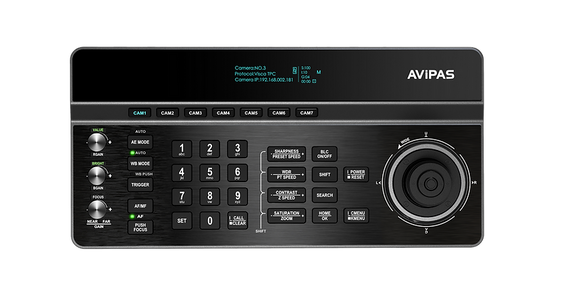 AV-3207 4D Serial & IP Joystick Controller