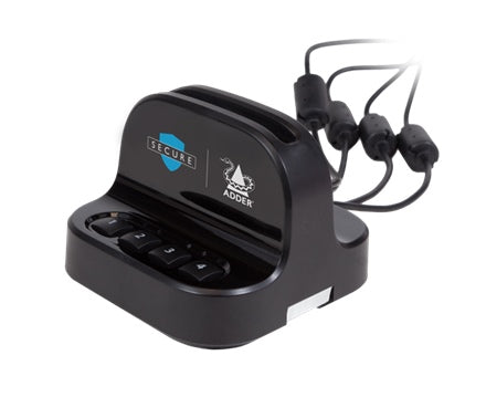 Adder AS-4CR 4-port CAC Secure Card Reader for KVM