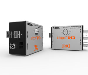 Digital Forecast UHD QOTR Quad 3G TX/RX Extender Bundle with Duplex LC SingleMode SFP Modules Included