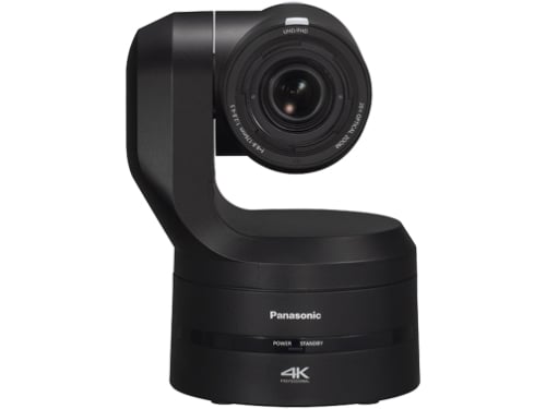 Panasonic AW-UE160KPJ 4K PTZ Camera with OLPF - SMPTE ST2110 Standard Compatible - Black