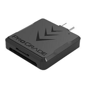 PROGRADE Digital SDXC/MICROSDXC UHS-II Dual-Slot Mobile Card  USB-C 3.2 (PGM0.5)