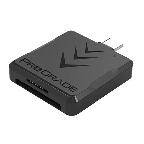 PROGRADE Digital SDXC/MICROSDXC UHS-II Dual-Slot Mobile Card  USB-C 3.2 (PGM0.5)