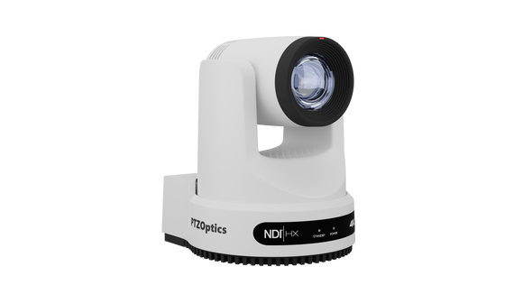 PTZOPTICS MOVE 4K 20X NDI|HX PTZ Camera- White