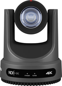 PTZOptics Move 4K 20x Auto-Tracking PTZ Camera with SDI / HDMI / USB and IP - Gray