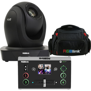 RGBLINK PTZ VUE 20X PTZ Camera with the mini-pro