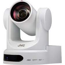 JVC KY-PZ400N 4K 12X Zoom PTZ Remote Camera with NDI|HX (White)