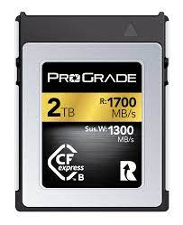 PROGRADE Digital CFExpress 2.0 TYPE B 2TB Gold Memory card