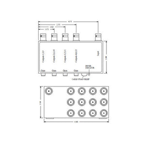 VAC 11-114-112 1x12 Composite Video DA