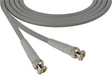 Belden 1694A SDI-HDTV RG6 Cable with Trompeter Black & Gold BNC Connectors (10 Colors) 75FT