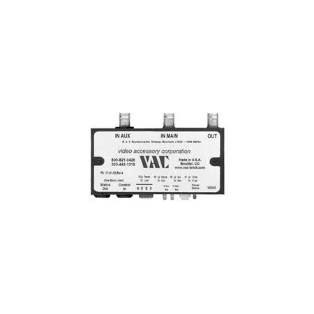 VAC Composite Video 2 x 1 Automatic Switch