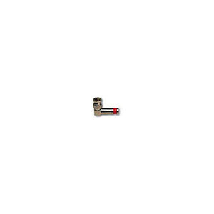 Platinum Tools 18035RA Right Angle BNC Connector for RG6 Quad Cable