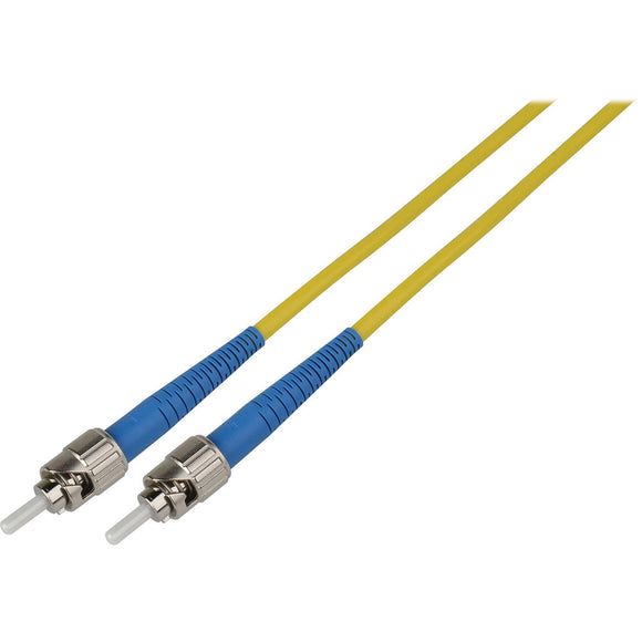 200-Meter 9u/125u Fiber Optic Patch Cable Singlemode Simplex ST to ST - Yellow