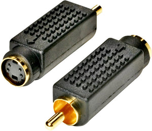 Steren 251-153 Converter SVHS Female-RCA Male