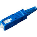 Senko 254-193-6L1 UPC Premium 125um SingleMode 3mm SC Fiber Connector - Blue