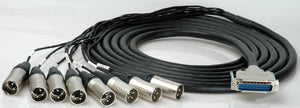 Mogami Digital 25Pin DSub to 8 XLR Male - Tascam-Digi 15FT