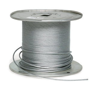 Fehr Brothers 2G7062-00250 1/16 Diameter x 250FT 7x7 Galvanized Aircraft Cable