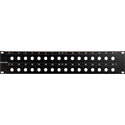 Canare 322U-DD 32 Point Unloaded Double D Patch Panel