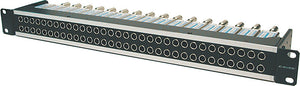 Canare 32MD-STS 1RU 2x32 75 Ohm Straight Through HD-SDI Video Patchbay