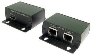 Calrad 40-1072m HDMI.3D/1080p Balun Extender Over 2 CAT5e/CAT6 Cables