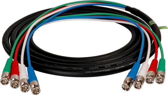 4-Channel BNC Snake Cable 75FT