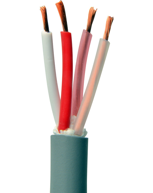 Canare 4S6 Star Quad Speaker Cable 656FT Roll - red