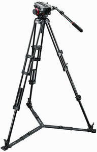 Manfrotto 504HD-546GBK Midi Twin System (GS) Tripod