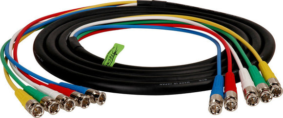 5-Channel BNC Video Snake Cable 200FT