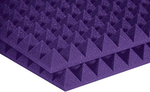 Auralex Acoustic Studiofoam- 2 Inch Pyramids (Purple)