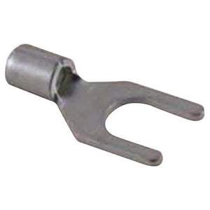 NTE Electronics 76-ST12-14L Non Insulated Spade Terminal 12-10Awg #1/4 Stud Tin Plated Copper Brazed Seam 50/Pkg