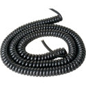 24 Inch PVC Coiled Power Cable 18AWG Extwnds To 10 Feet