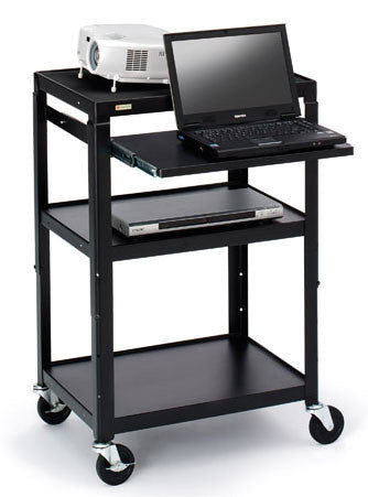 Bretford A2642NS Adjustable Multimedia Cart