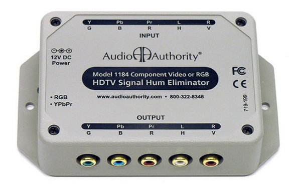 Audio Authority 1184 Active Signal Hum Eliminator / DC Blocker