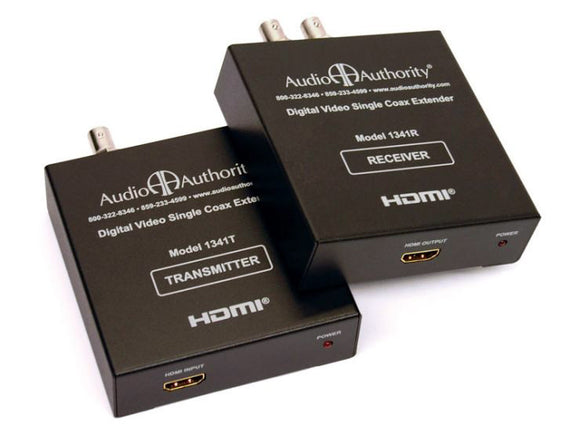 Audio Authority HXE-11 1:1 HDMI Over One Coax Distribution System