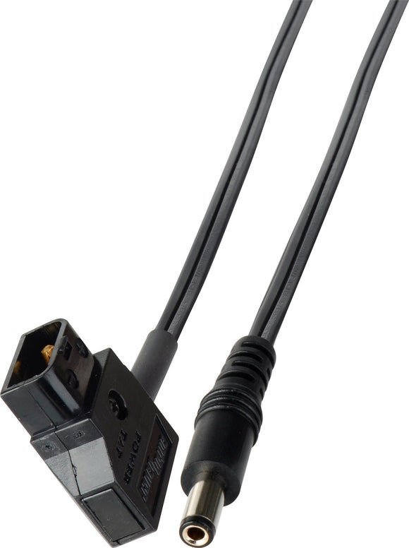 PowerTap Male to 2.5mm DC Plug DC Power Cable - 1-Foot