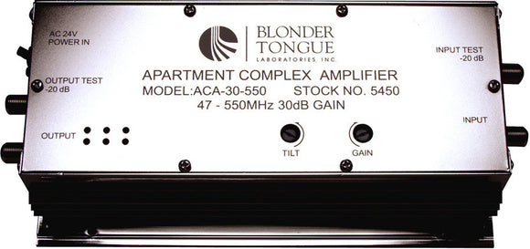 Blonder Tongue ACA-30-550 Apartment Complex Amplifier 30 dB/47-550 MHz