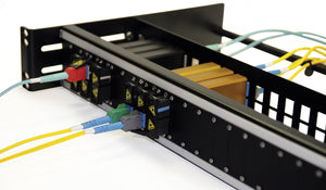 Advanced Fiber Products NTOSPNL2 Open Fiber Patch Panel for up to 24 NTOS Jacks - 2RU