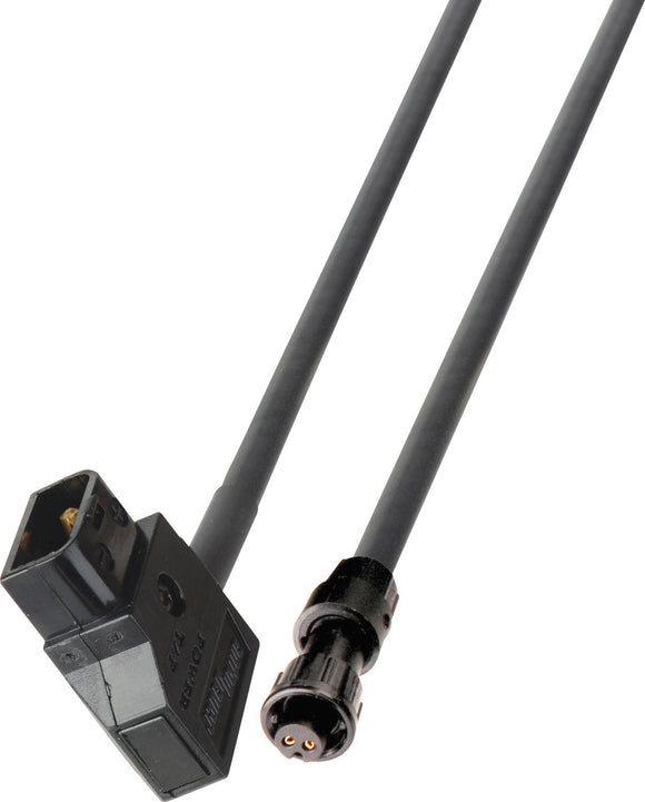 PowerTap to AJA Type Micro-Con-X 2-Pin Power Cable - 1-Foot