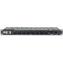 ADJ POW074 POW-R BAR RACK USB 19-inch Rack AC Power Center with 8x Switched 120V 3-prong Edison Sockets