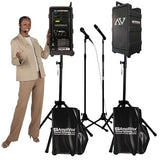 AmpliVox B9154 Digital Wireless Travel Audio Pro System Package - Handheld