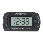 AmpliVox S1323 Digital LED Clock - Panel Mount