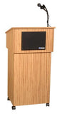 AmpliVox S250 Tabletop Lectern with Sound System (in 2 colors)