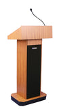 AmpliVox S505 Executive Column Lectern with Sound System (4 colors)