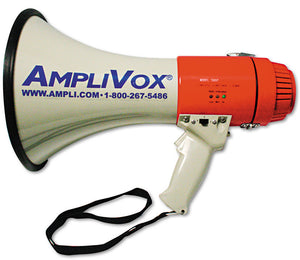 AmpliVox S602 Piezo Dynamic Megaphone With 3 Modes