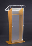 AmpliVox SN3500 Wood & Acrylic Presentation Lectern