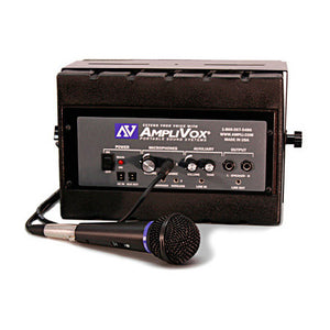 AmpliVox SS1230 Mity Box Speaker with Wired Microphone