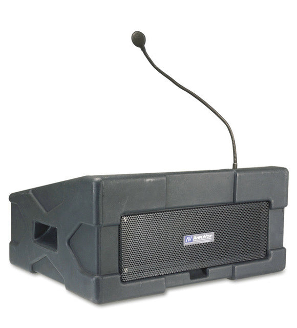 AmpliVox SS124 Roving Rostrum Podium PA