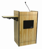 AmpliVox SS3230 Multimedia Computer Lectern with Sound System (in 4 colors)